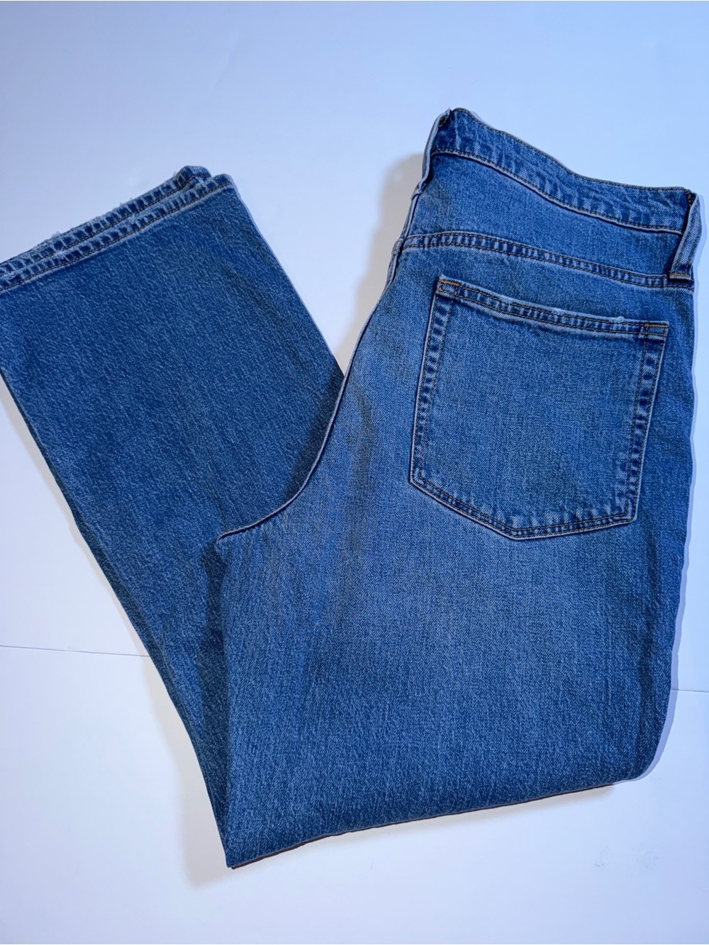 J crew midrise flare Blue Denim Jeans